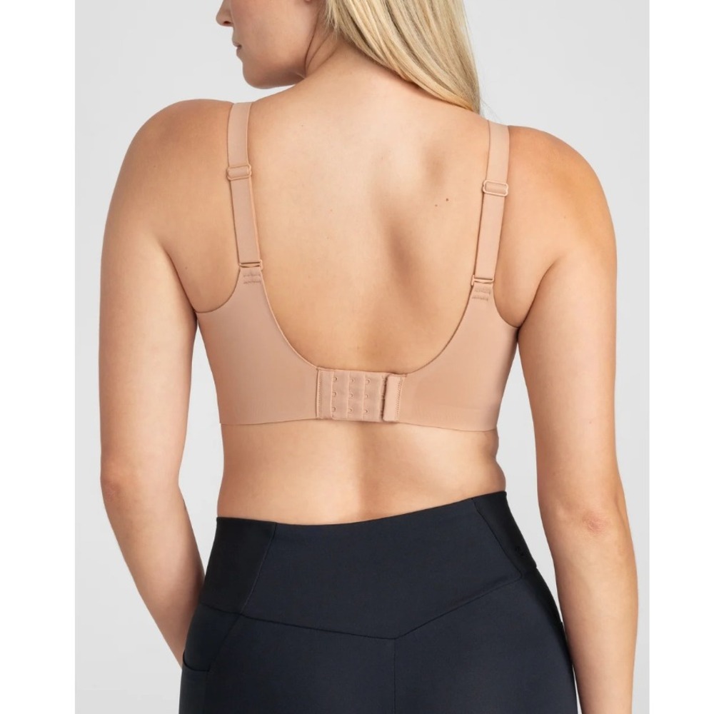 Honeylove Women's Sand Wireless Seamless CrossFlex Activity Bra Size S NWT - Picture 3 of 10